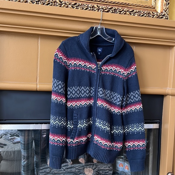 Mens sweater by GAP Full Zip - Picture 7 of 7